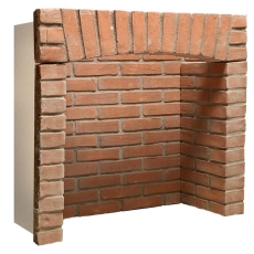 Brick with Front Returns & Arch